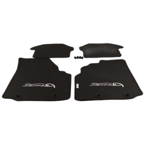 GENUINE FORD 1093876 PUMA FRONT & REAR CONTOURED FLOOR MATS VELOUR 1999-2001