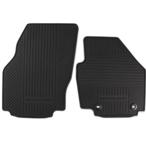 GENUINE FORD 1458294 MONDEO RUBBER FLOOR MATS FRONT, BLACK