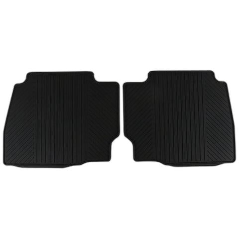 GENUINE FORD 1458296 MONDEO RUBBER FLOOR MATS REAR, BLACK