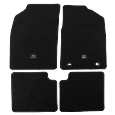 GENUINE FORD 1543878 KA CARPET FLOOR MATS FRONT AND REAR, BLACK