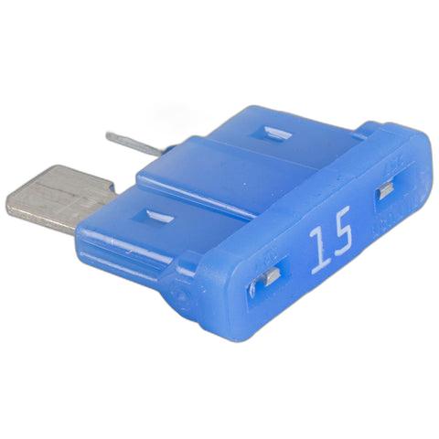 GENUINE FORD 1591030 MOTORCRAFT CIRCUIT BREAKER 15 AMP 32 VOLT BLADE LIGHT BLUE
