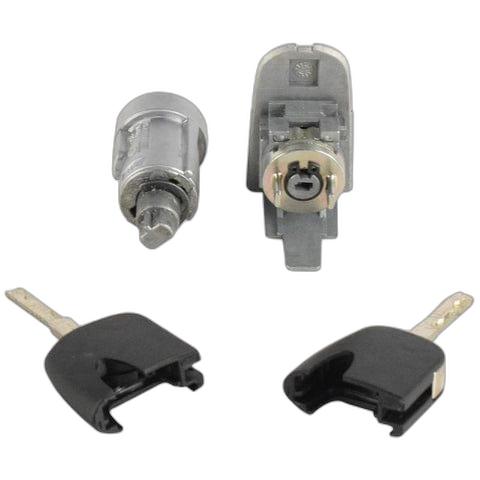 GENUINE FORD 1680735 MONDEO S-MAX GALAXY VEHICLE DOOR LOCKSET WITH 2X FLIP KEYS