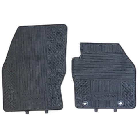 GENUINE FORD 1681374 C-MAX RUBBER FLOOR MATS FRONT, BLACK
