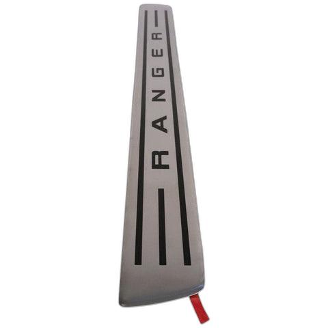GENUINE FORD 1733966 RANGER SCUFF PLATES FRONT, STAINLESS STEEL, RIGHT HAND SIDE