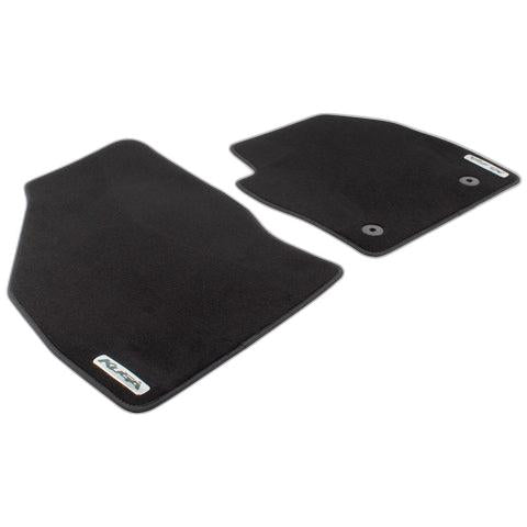 GENUINE FORD 1758722 KUGA VELOUR FLOOR MATS FRONT, BLACK