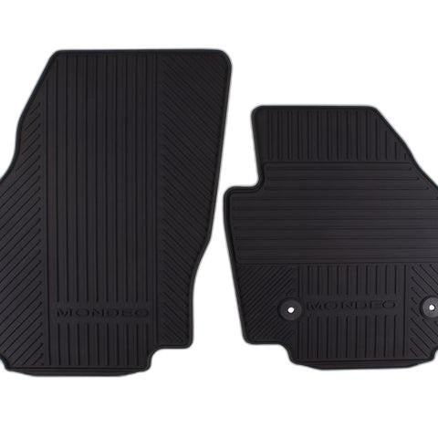 GENUINE FORD 1806113 MONDEO RUBBER FLOOR MATS FRONT, BLACK