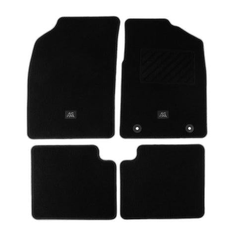 GENUINE FORD 1806144 KA CARPET FLOOR MATS FRONT AND REAR, BLACK
