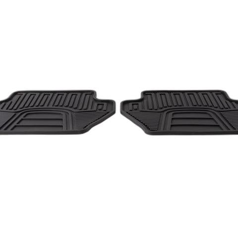 GENUINE FORD 1848171 ECOSPORT RUBBER FLOOR MATS REAR, BLACK