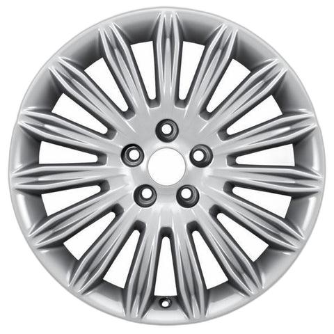 GENUINE FORD 1859247 x4 SET OF 4 MONDEO ALLOY WHEEL 17" 15-SPOKE DESIGN, SPARKLE SILVER, 2014 - 2021