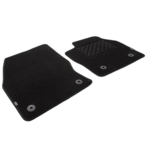 GENUINE FORD 1904968 C-MAX CARPET FLOOR MATS FRONT, BLACK