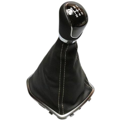 GENUINE FORD 1910002 FIESTA GEAR CHANGE LEATHER GAITER & ALUMINIUM KNOB