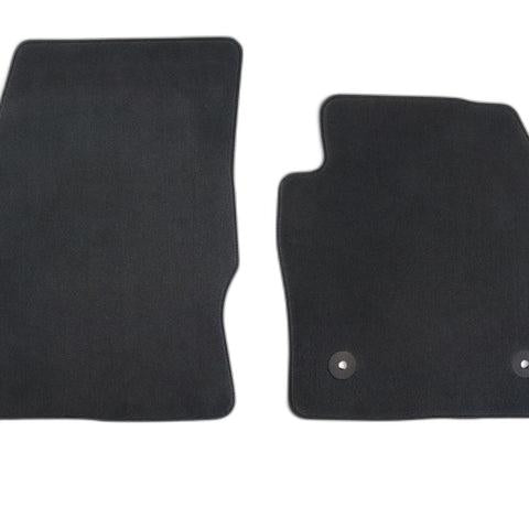 GENUINE FORD 1930268 TOURNEO CONNECT & TRANSIT CONNECT VELOUR FLOOR MATS FRONT, BLACK