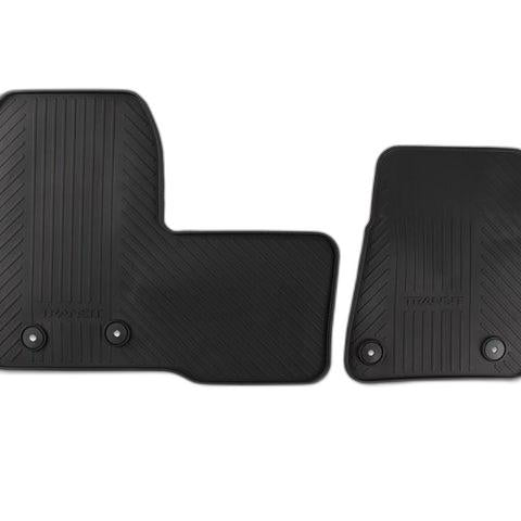 GENUINE FORD 1945227 TOURNEO CUSTOM RUBBER FLOOR MATS FRONT, BLACK