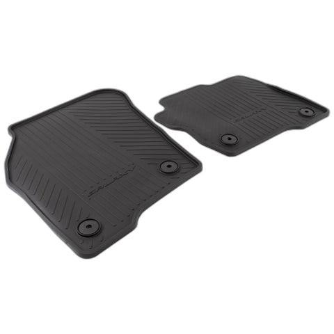 GENUINE FORD 1948137 GALAXY RUBBER FLOOR MATS FRONT, BLACK