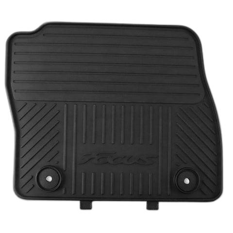 GENUINE FORD 2027598 FOCUS RUBBER FLOOR MATS FRONT, BLACK