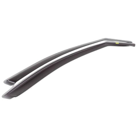 GENUINE FORD 2036853 EDGE CLIMAIR®* WIND DEFLECTORS FOR FRONT DOOR WINDOWS, BLACK