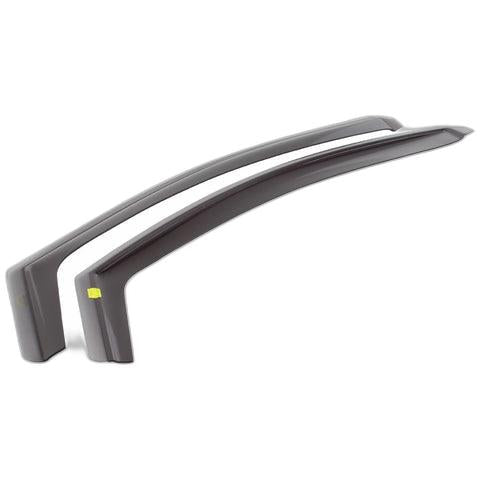 GENUINE FORD 2104429 KA+ CLIMAIR®* WIND DEFLECTORS FOR FRONT DOOR WINDOWS, BLACK