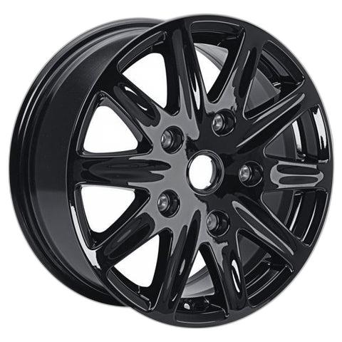 GENUINE FORD 2125857 x4 SET OF 4 TRANSIT CUSTOM - TOURNEO CUSTOM ALLOY WHEEL 17" 10-SPOKE DESIGN, PANTHER BLACK, 2018 - 2021