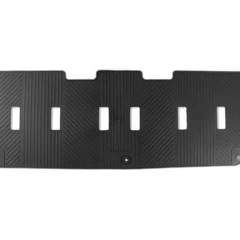 GENUINE FORD 2209393 TOURNEO CUSTOM RUBBER FLOOR MATS REAR, BLACK, FOR EITHER 2ND OR 3RD SEAT ROW