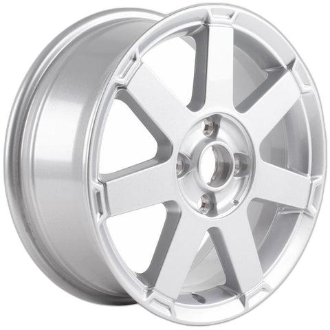 GENUINE FORD 2237307 FIESTA MK6 FUSION 16" ALLOY WHEEL 7 SPOKE SILVER 2002-2012
