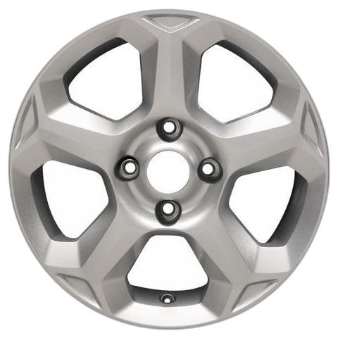 GENUINE FORD 2237324 x4 SET OF 4 FIESTA ALLOY WHEEL 15" 5-SPOKE DESIGN, SILVER 09/2008 - 10/2012