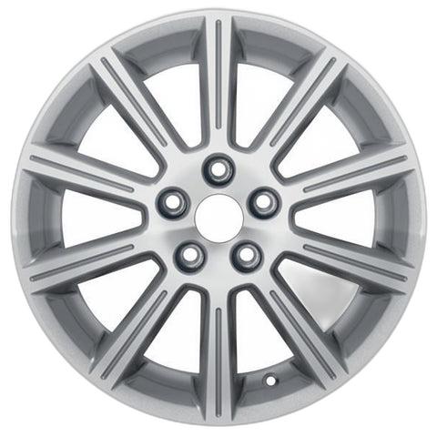 GENUINE FORD 2237347 x4 SET OF 4 GALAXY - S-MAX ALLOY WHEEL 17" 10-SPOKE DESIGN, SILVER, 2010 - 2015