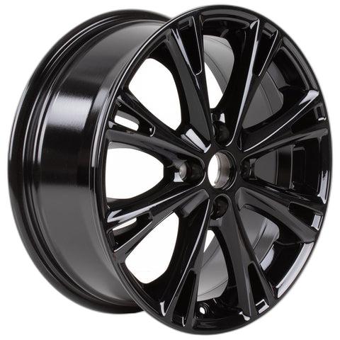 GENUINE FORD 2238231 FIESTA 17" PANTHER BLACK ALLOY WHEEL 7J X 17" 8 SPOKE DESIGN 2014-2019