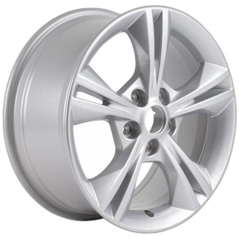 GENUINE FORD 2238317 C-MAX & FOCUS ALLOY WHEEL 16" 5 X 2-SPOKE DESIGN, SILVER