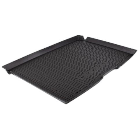 GENUINE FORD 2304937 FOCUS ST REAR BLACK RUBBER BOOT LINER LOAD MAT WITH FOCUS LOGO 5 DOOR ONLY 2018 - ONWARDS