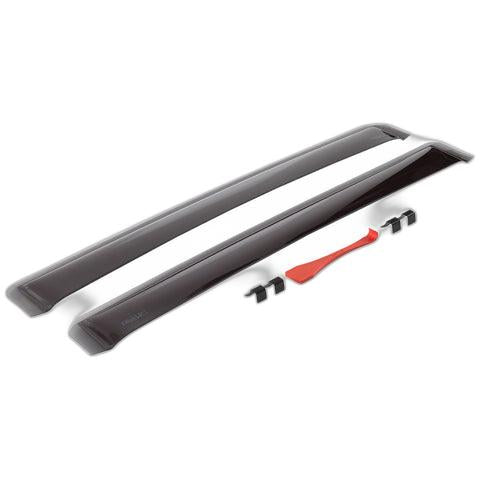 GENUINE FORD 2331598 FOCUS CLIMAIR®* WIND DEFLECTORS FOR REAR DOOR WINDOWS, BLACK