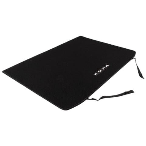 GENUINE FORD 2395437 PUMA REAR CARPET BOOT LINER LOAD COMPARTMENT MAT BLACK WITH LOGO & FOLD OUT FUNCTION 2019 - ONWARD