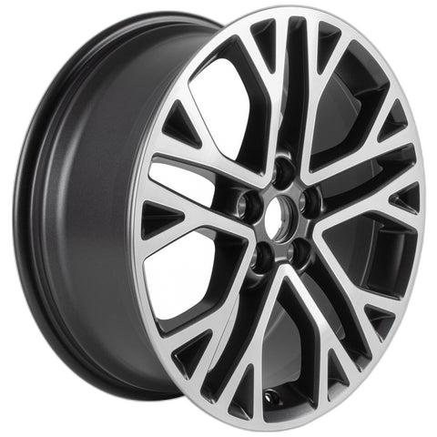 GENUINE FORD 2402429 KUGA ALLOY WHEEL 18" 5 X 2-SPOKE Y DESIGN, GLASS MAGNETIC
