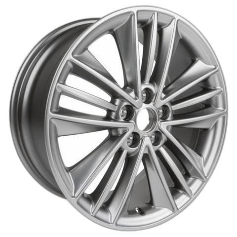 GENUINE FORD 2433083 x4 SET OF 4 MONDEO ALLOY WHEEL 18" 5 X 3-SPOKE DESIGN, LUSTER NICKEL, 2019 - 2021