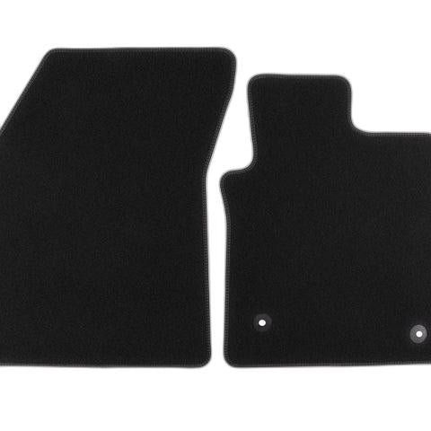 GENUINE FORD 2535672 FOCUS PREMIUM VELOURS FLOOR MATS FRONT, BLACK