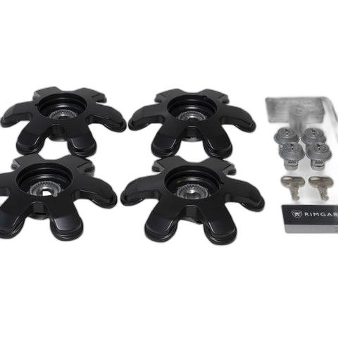 GENUINE FORD 2550357 RANGER RIMGARD®* WHEEL LOCK SET OF 4, BLACK