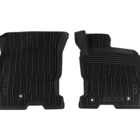 GENUINE FORD 2641644 KUGA FRONT RUBBER FLOOR MATS, TRAY STYLE WITH RAISED EDGES & KUGA LOGO, PHEW ONLYBLACK 2020 - ONWARD