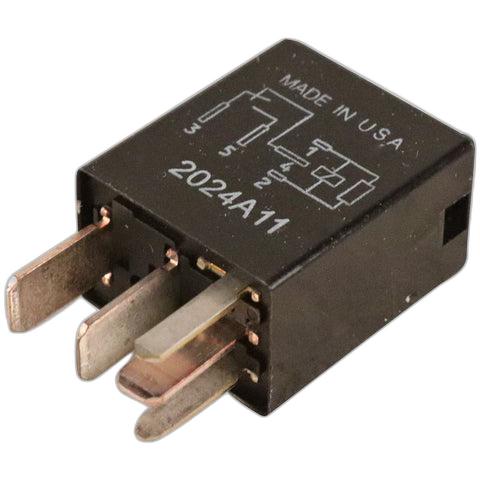 GENUINE FORD 4854235 40 AMP MICRO RELAY 5 TERMINAL BLACK HIGH POWER