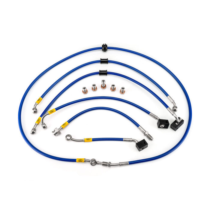 HEL Performance HBF7029 Flexible ABS Replacement Brake Lines Stainless Steel Braided | ML Performance Car Parts