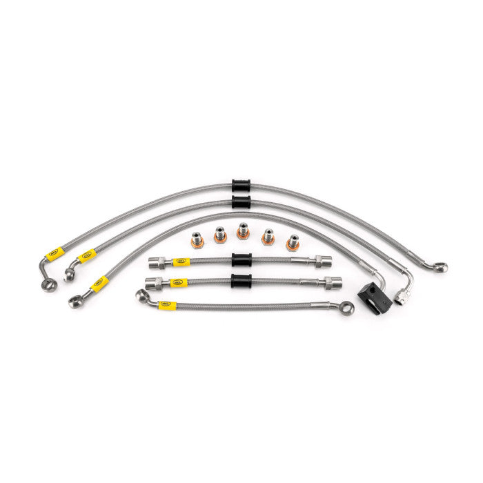 HEL Performance HBF9009 Flexible ABS Replacement Brake Lines Stainless Steel Braided