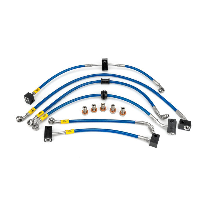 HEL Performance HBF2832 Flexible ABS Replacement Brake Lines Stainless Steel Braided