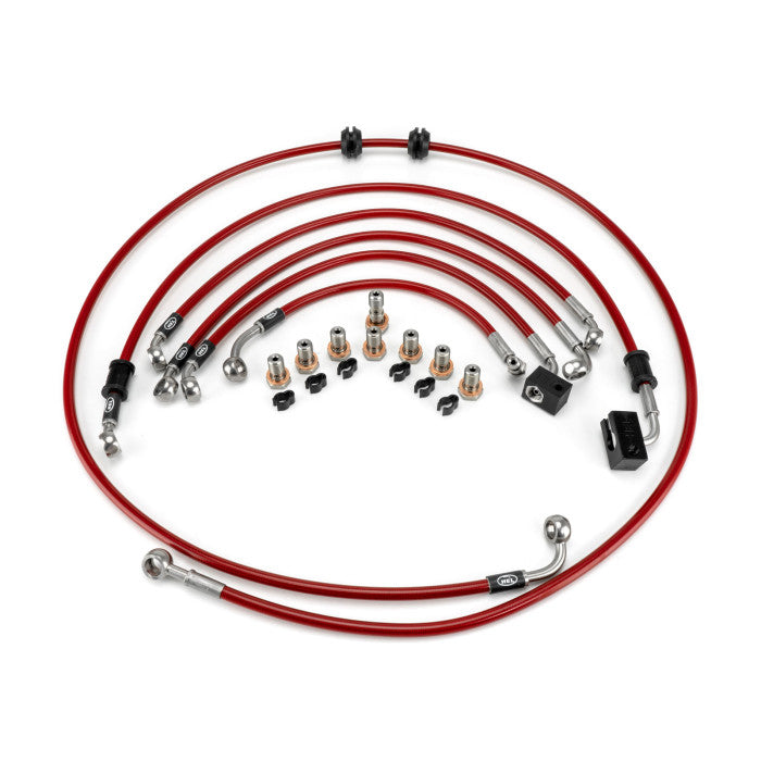 HEL Performance HBF7020 Flexible ABS Replacement Brake Lines Stainless Steel Braided