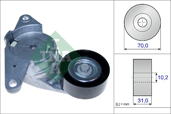 INA 534044110 V-Ribbed Belt Tensioner Lever