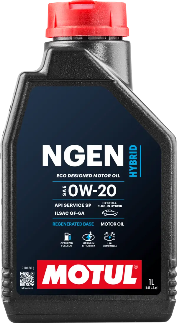 MOTUL NGENHYBRID0W201L Engine Oil
