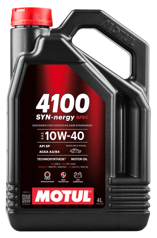MOTUL 4100SYNNERS10W404L Engine Oil