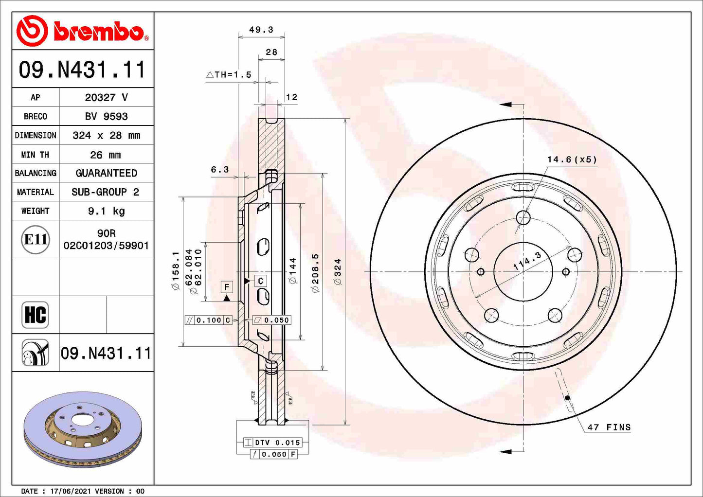 4 RIDE AB18-3124 Disc Brake Caliper Repair Kit