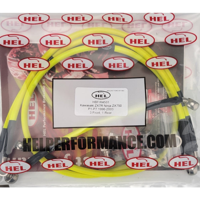 HEL Performance CL-HBK4501 Standard Replacement Brake Lines Stainless Steel Braided | ML Performance Car Parts