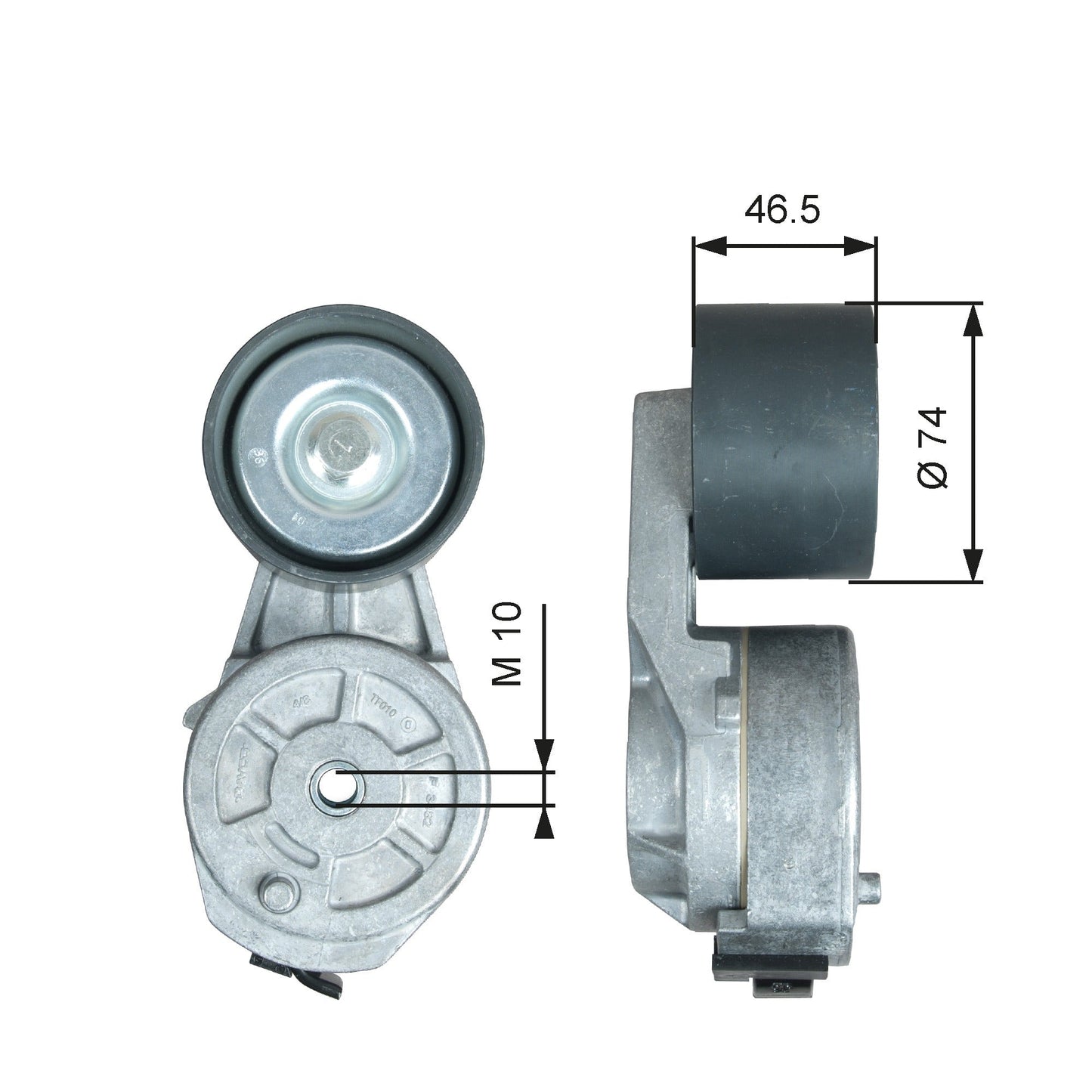 GATES GATT38729 V-Ribbed Belt Tensioner Lever