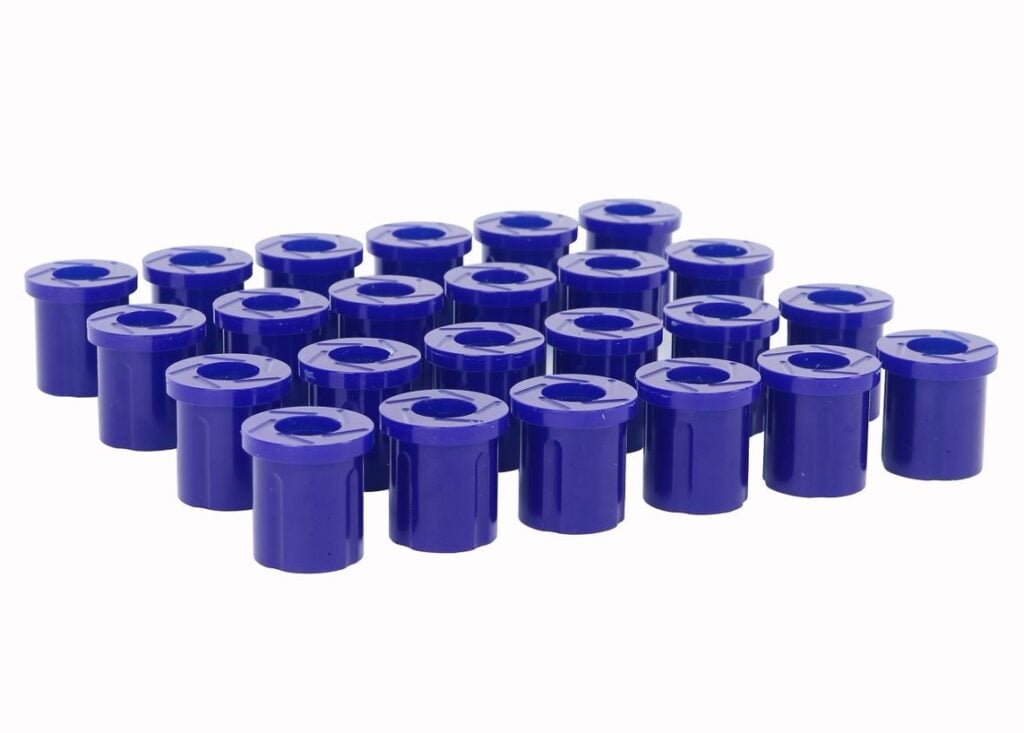 SuperPro KIT022K Toyota Land Cruiser Front & Rear Leaf Spring Bushing Kit - 24 Bushes