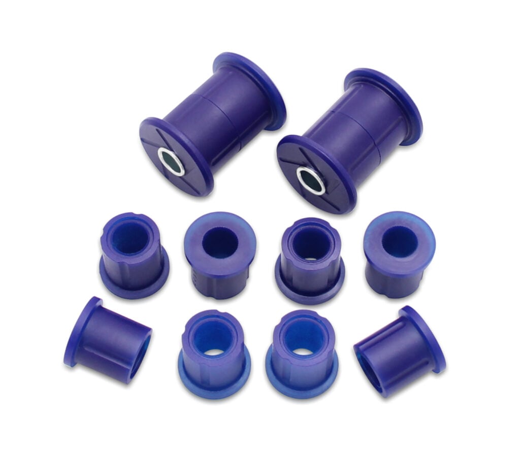 SuperPro KIT070K Rear Leaf Spring Bushing Kit for Isuzu Trooper (1984 - 1991), Holden Colorado RC (2008 - 2011), Rodeo / Jackaroo & Great Wall V240