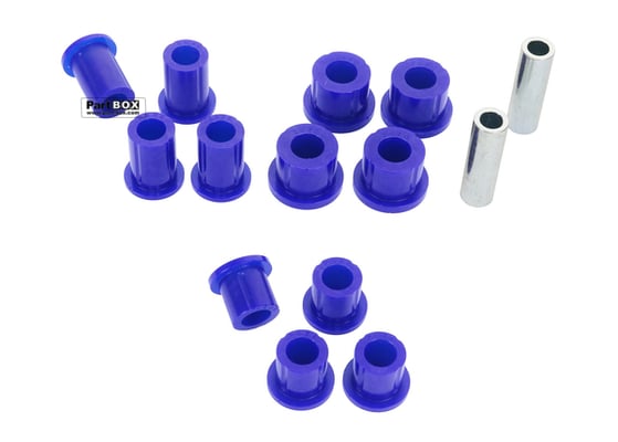 SuperPro KIT096K Rear Leaf Spring - Bushing Kit Toyota Hilux 2005-